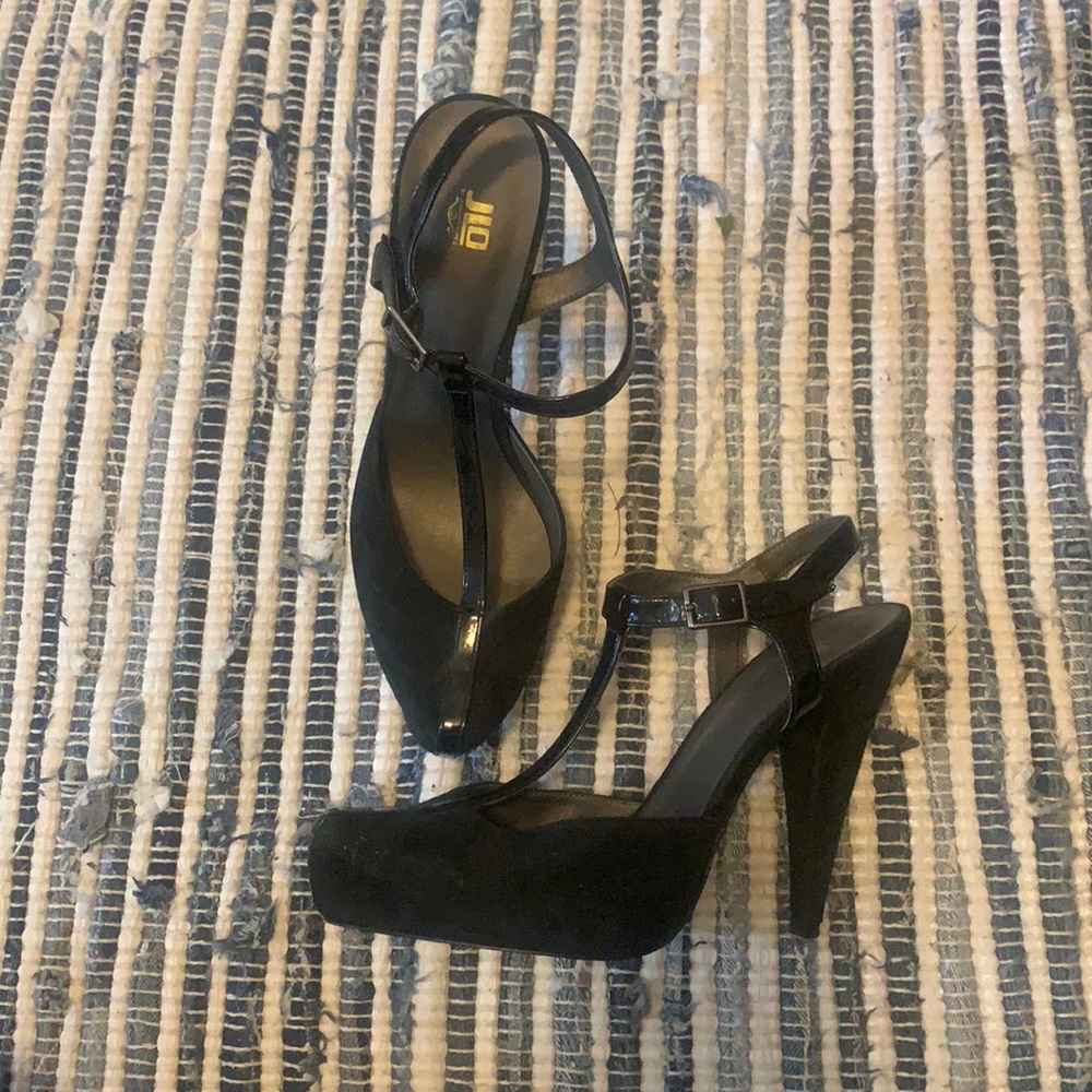 Black JLo heels